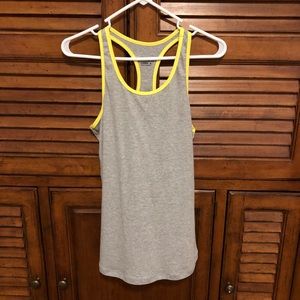 Augusta Sportswear Gray Tank Top with Yellow Trim